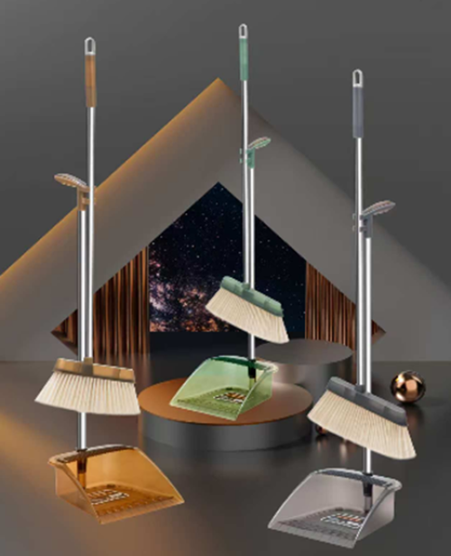 Transparent Broom Set In Size 27.5*28cm